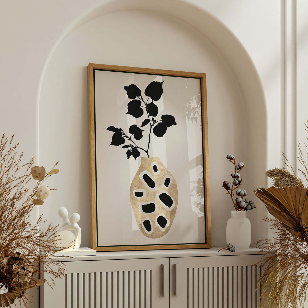 Beechwood Axis Botanical Canvas Wall Art — gallery image 2