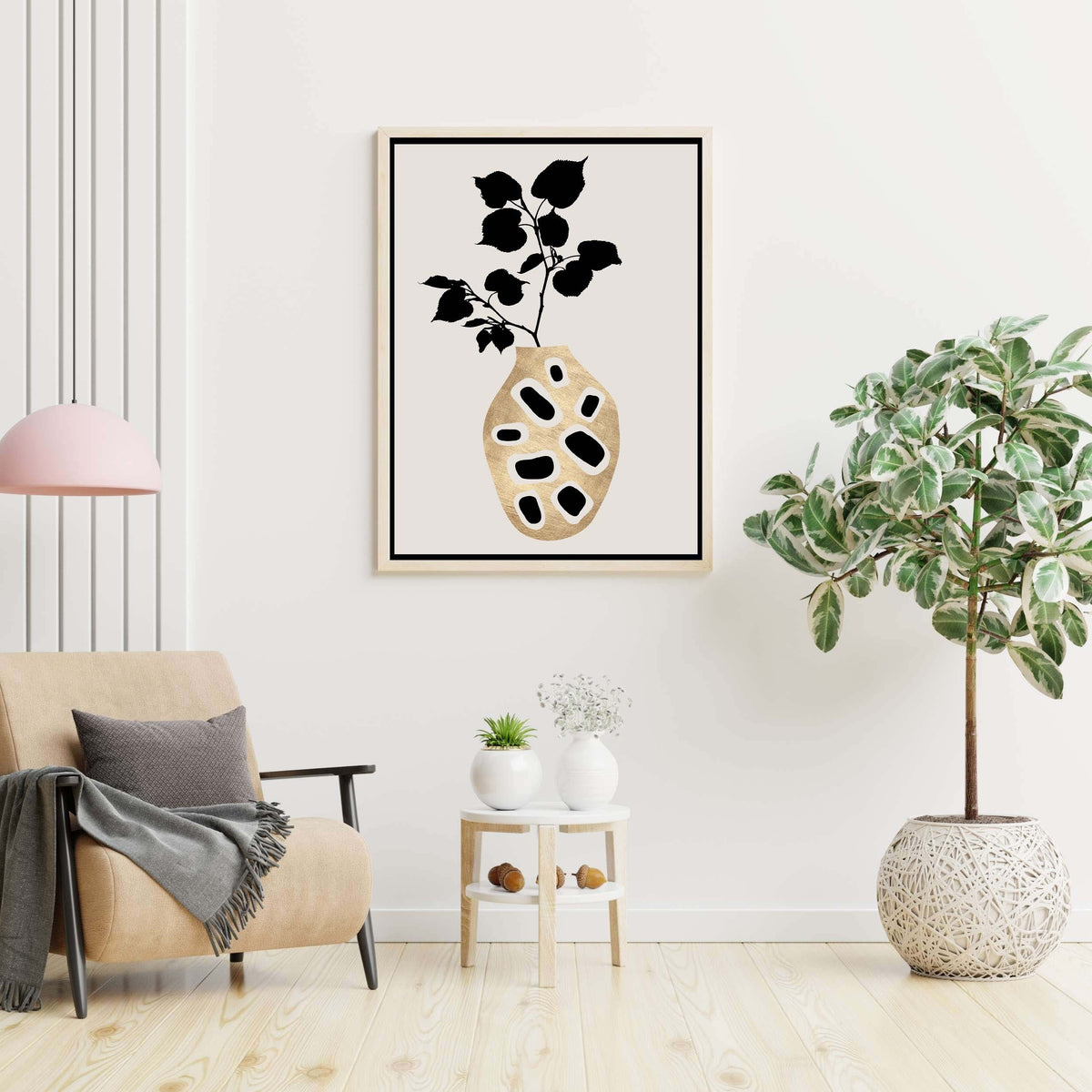 Beechwood Axis Botanical Canvas Wall Art — gallery image 9