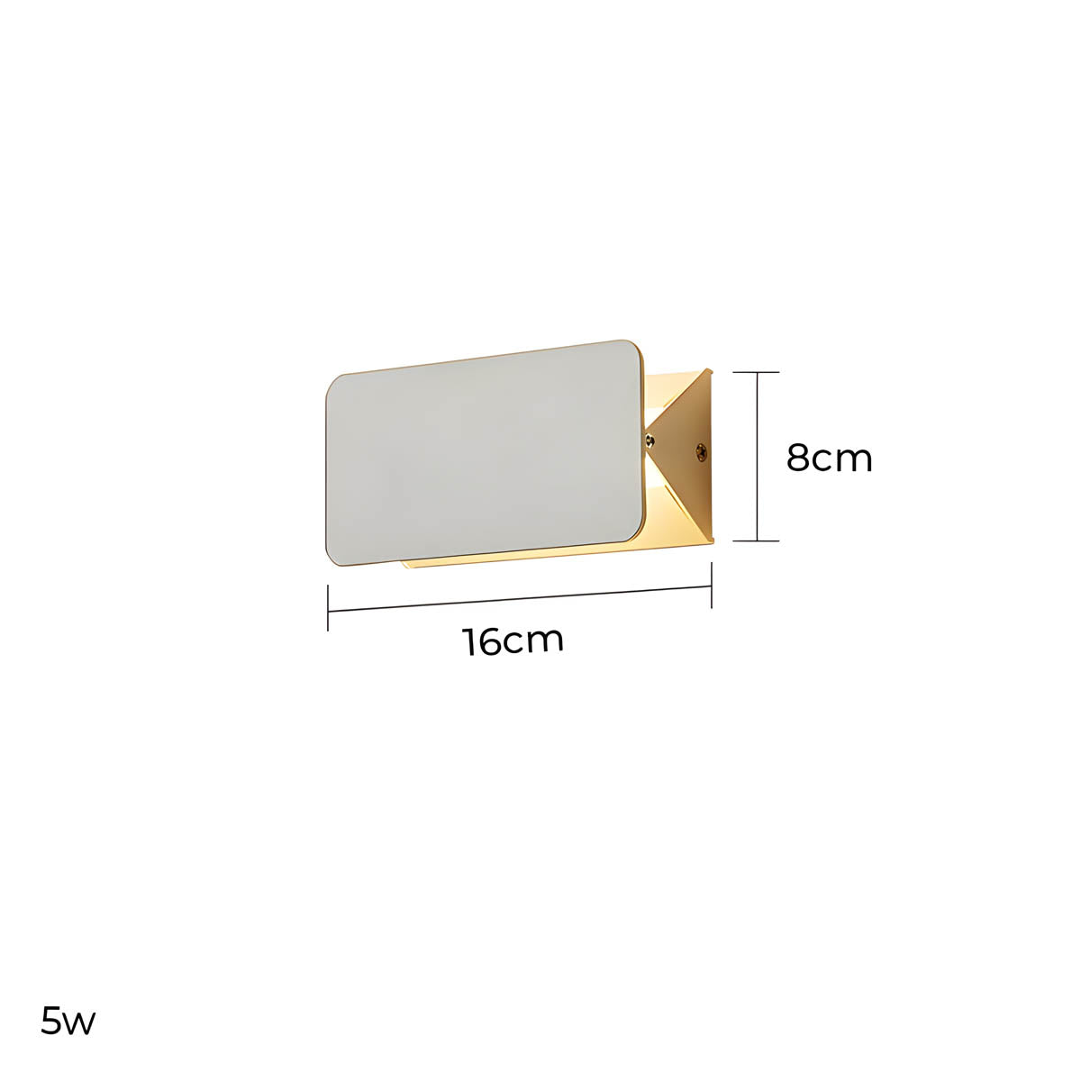 Kingsley Loop Aluminum Wall Sconce — gallery image 15