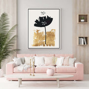 Bayberry Axis Poppy Canvas Wall Art — gallery image 3