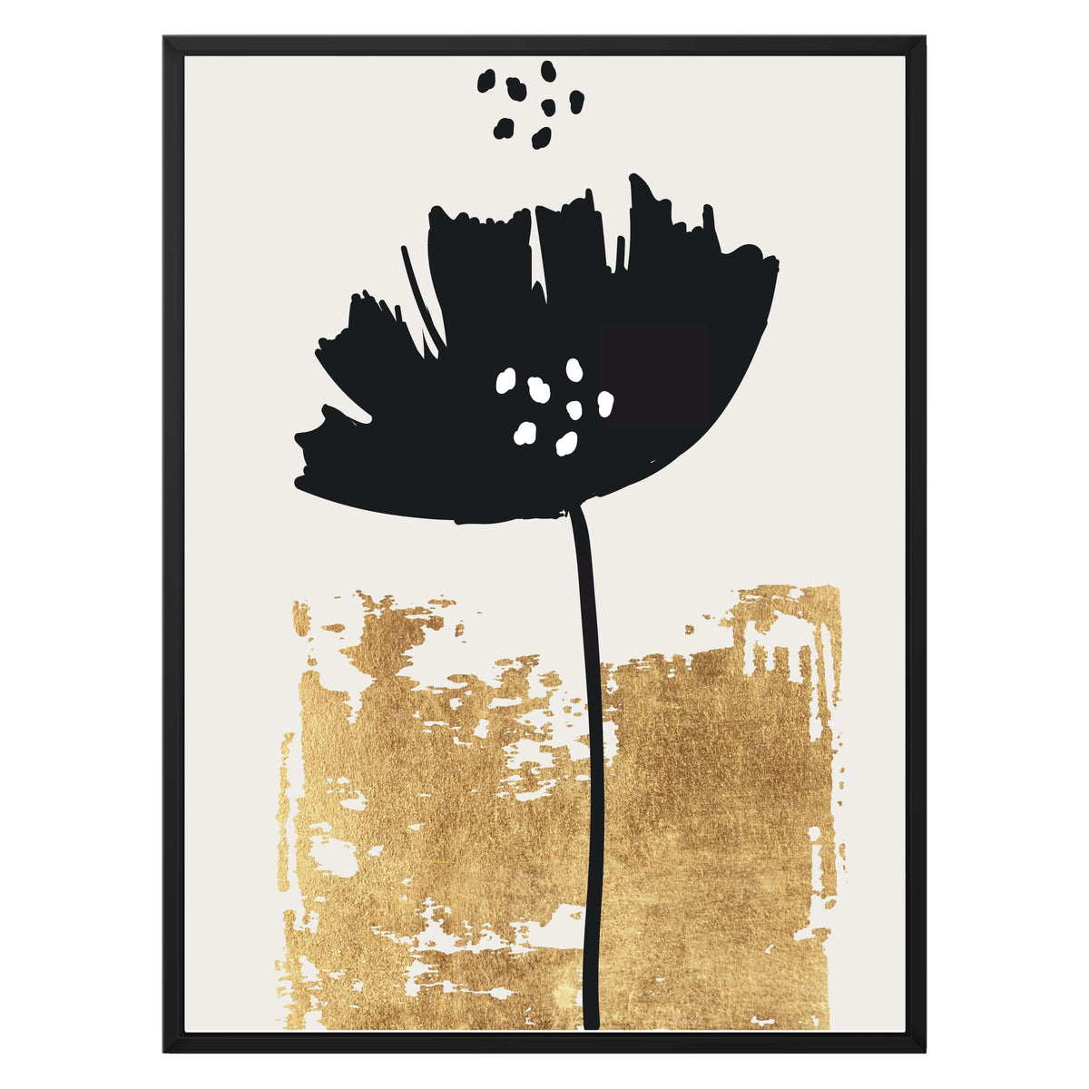 Bayberry Axis Poppy Canvas Wall Art — gallery image 35
