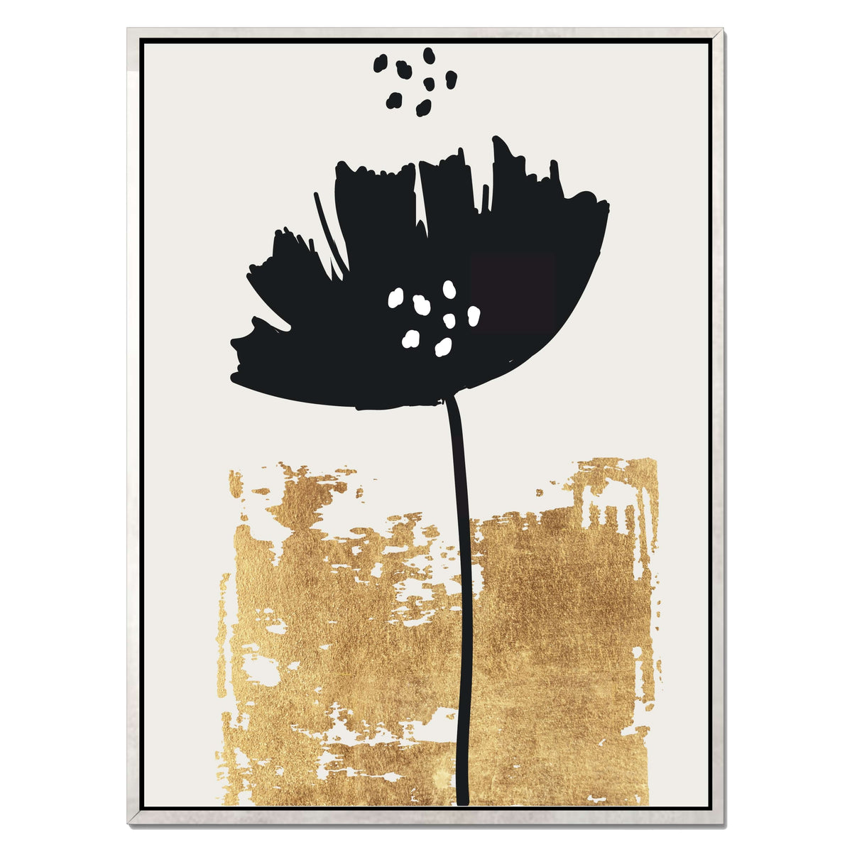 Bayberry Axis Poppy Canvas Wall Art — gallery image 31