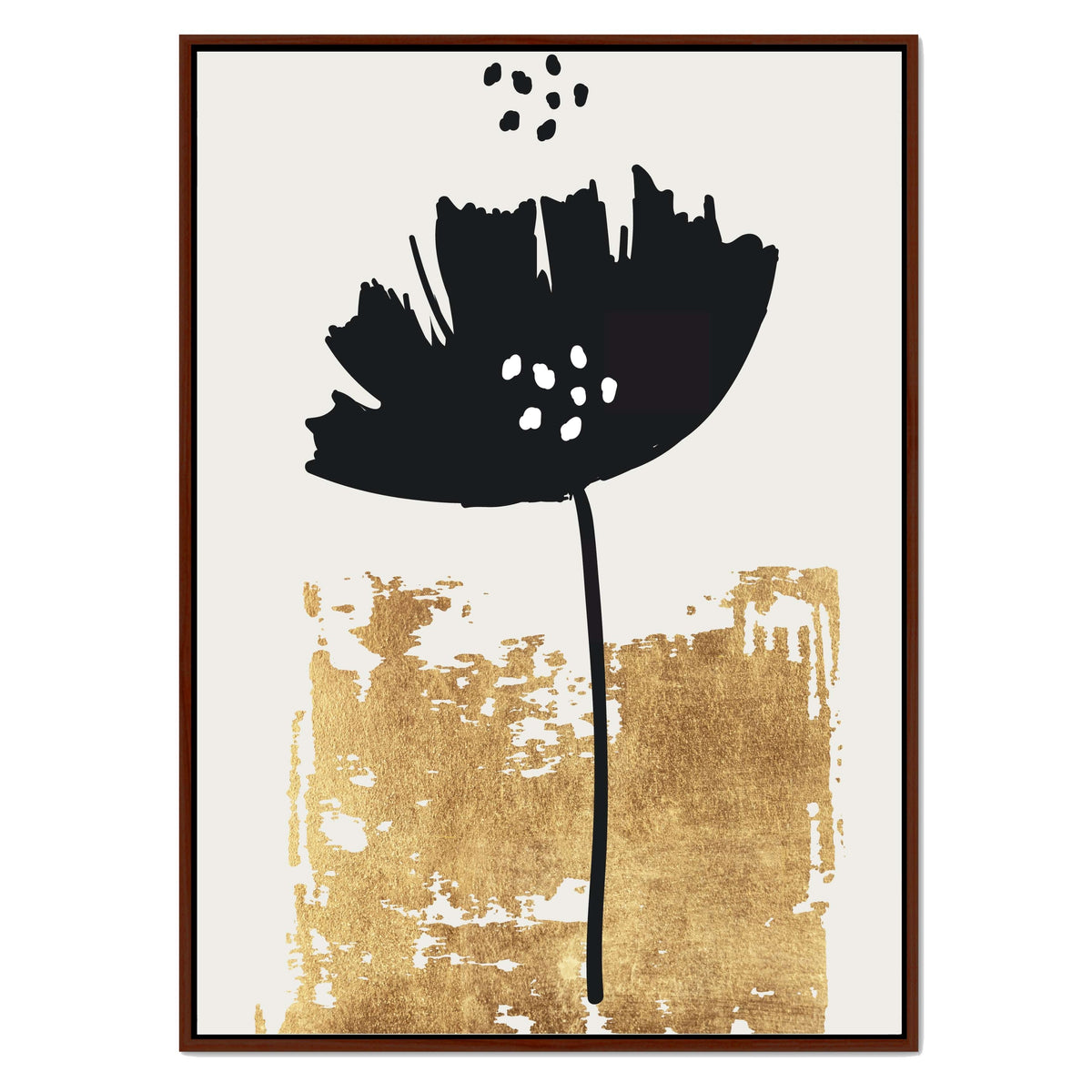 Bayberry Axis Poppy Canvas Wall Art — gallery image 26