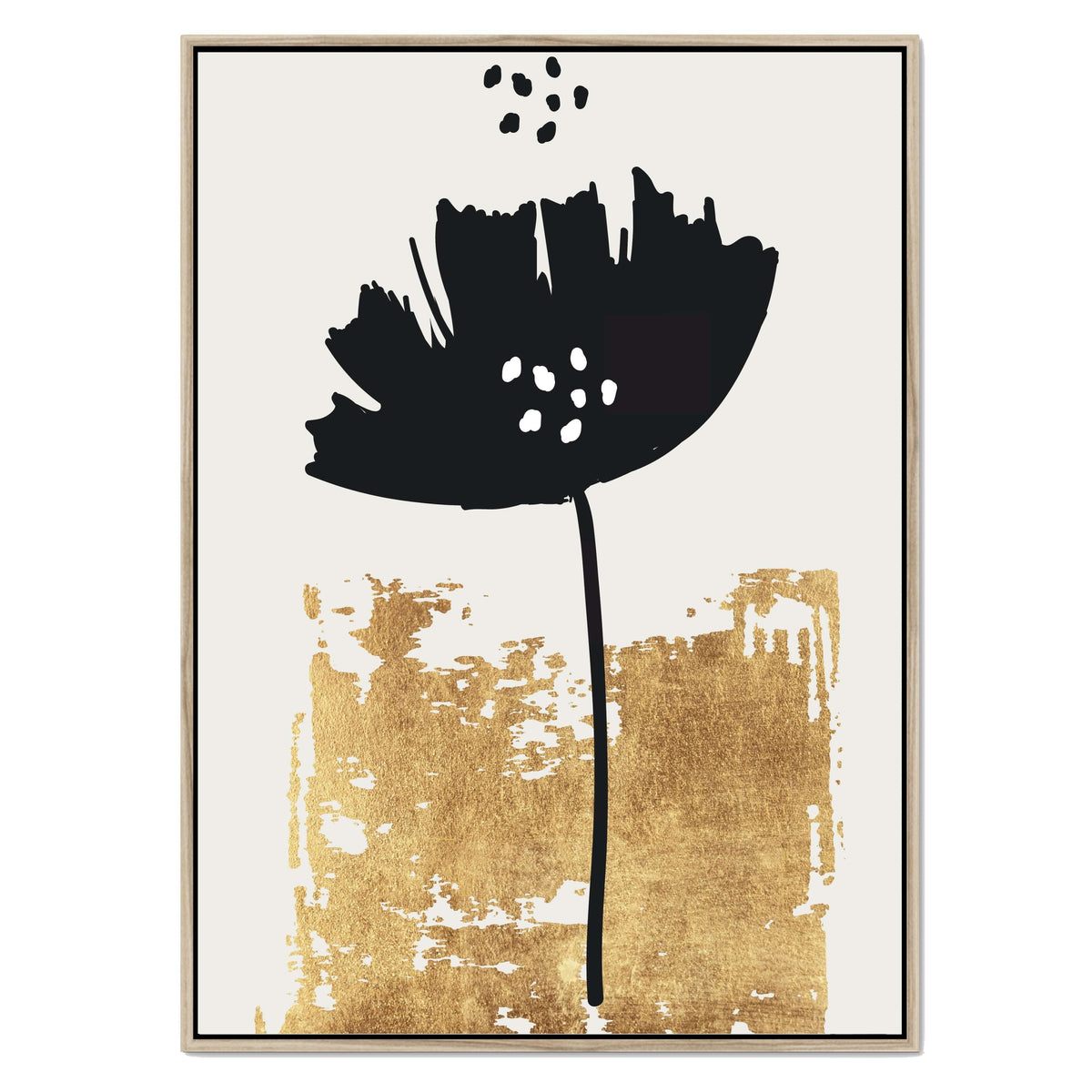 Bayberry Axis Poppy Canvas Wall Art — gallery image 29