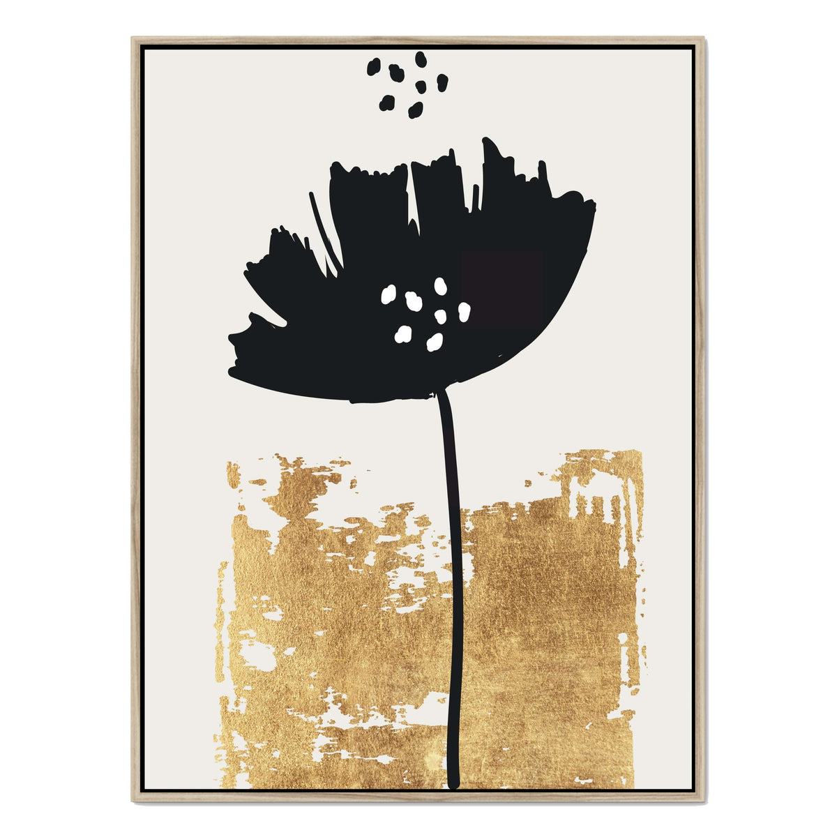 Bayberry Axis Poppy Canvas Wall Art — gallery image 30