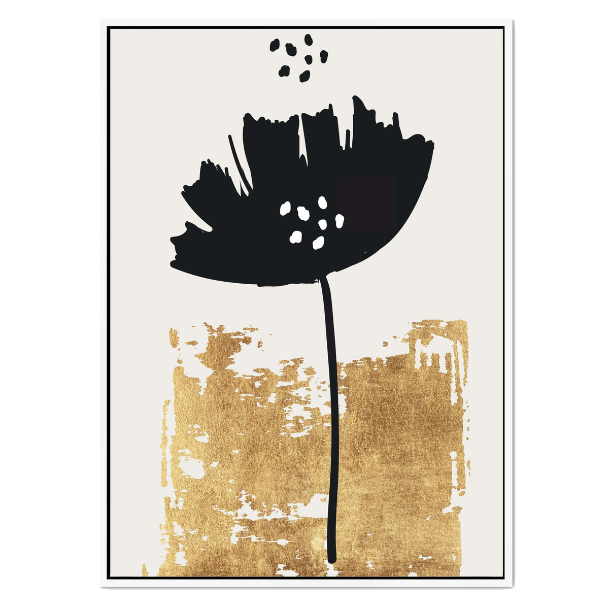 Bayberry Axis Poppy Canvas Wall Art — gallery image 24