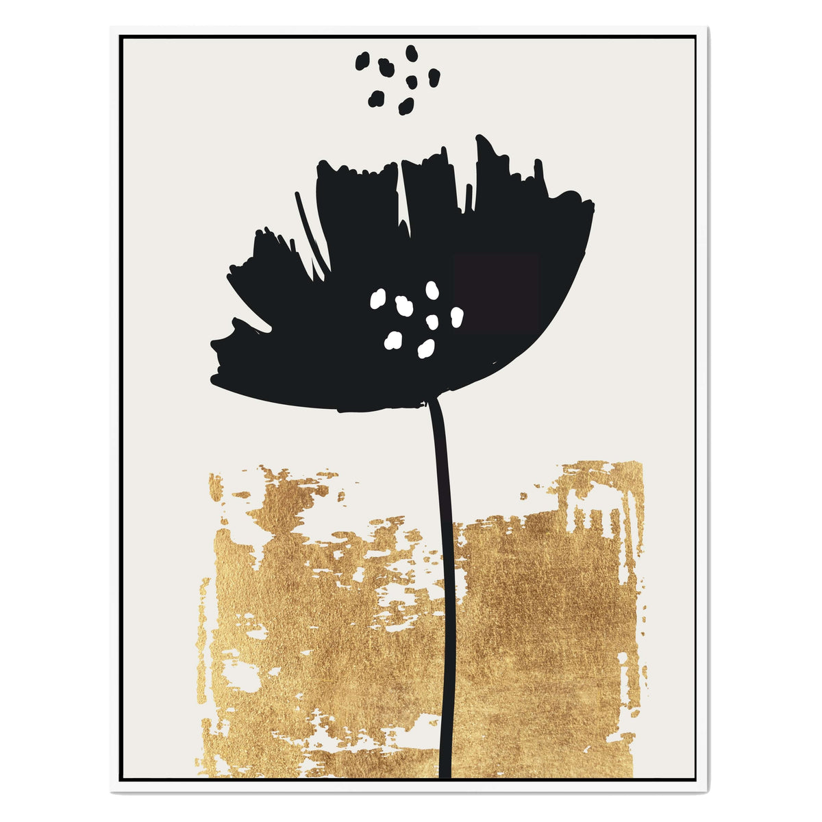 Bayberry Axis Poppy Canvas Wall Art — gallery image 21