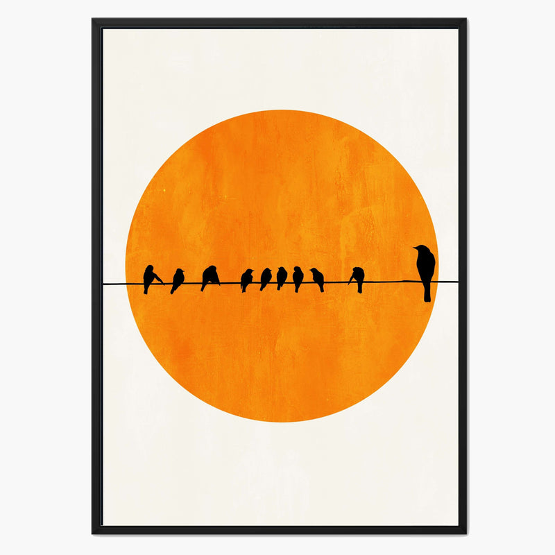 Laurelwood Axis Bird Canvas Wall Art — gallery image 1