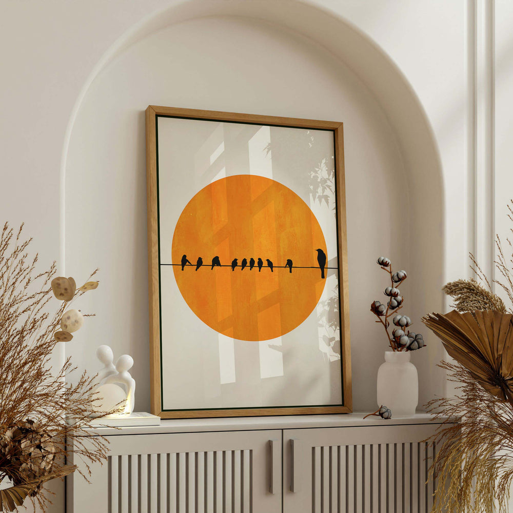 Laurelwood Axis Bird Canvas Wall Art — gallery image 4