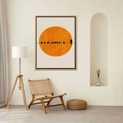 Laurelwood Axis Bird Canvas Wall Art — gallery image 8
