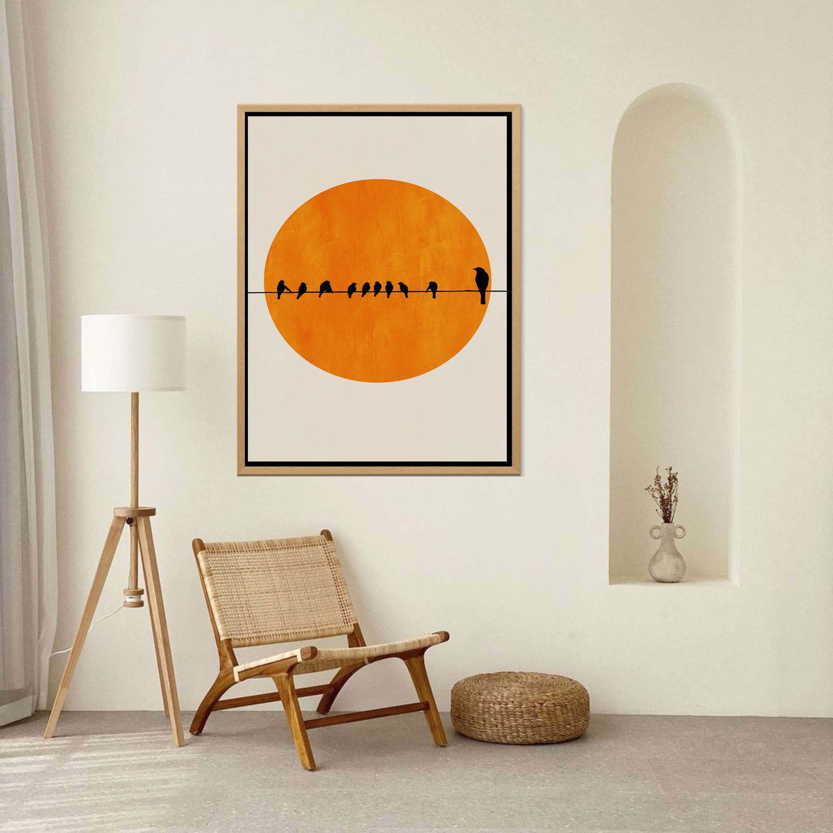 Laurelwood Axis Bird Canvas Wall Art — gallery image 8