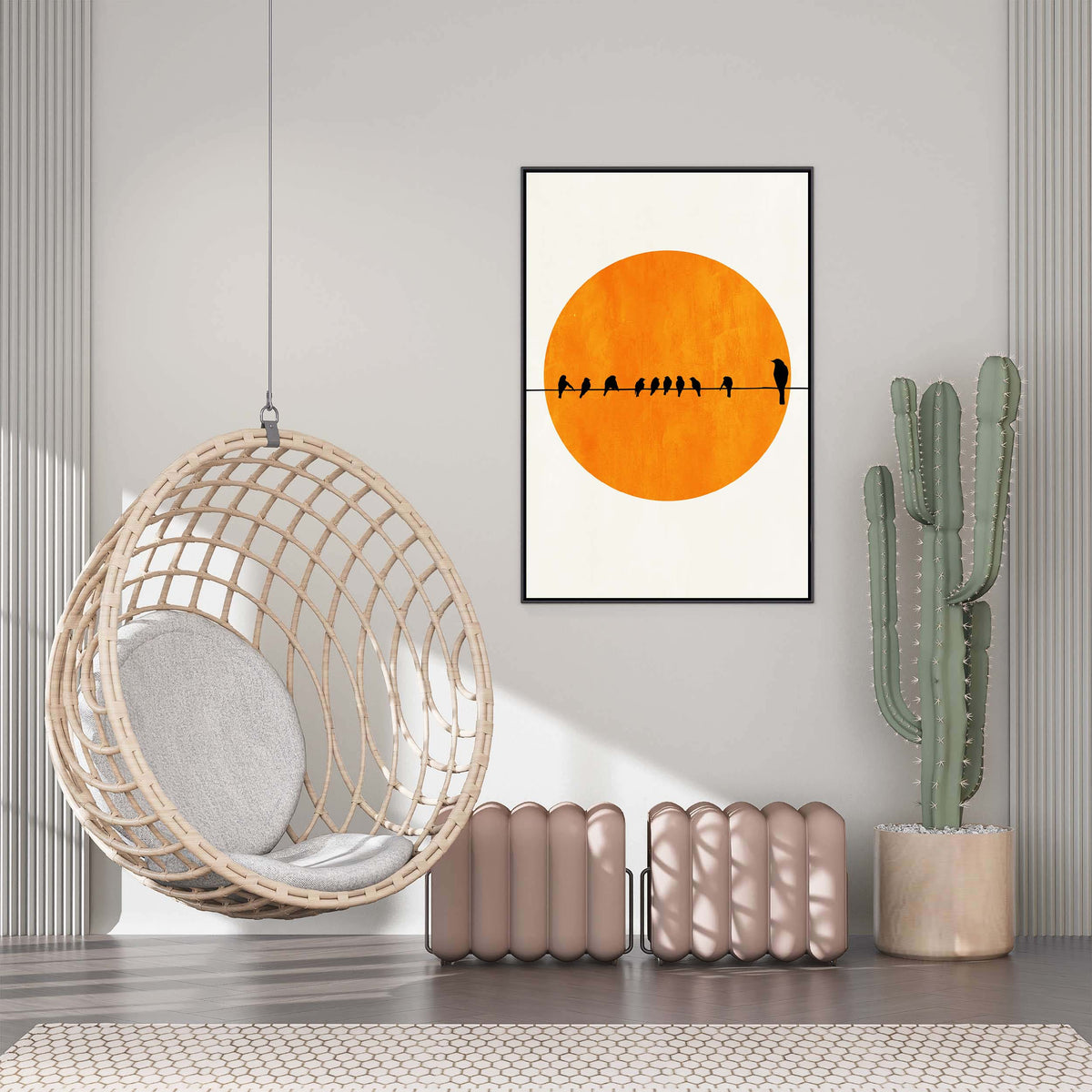 Laurelwood Axis Bird Canvas Wall Art — gallery image 6