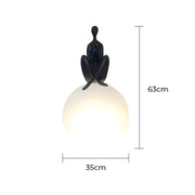Brookfield Loop Resin Globe Table & Floor Lamp — gallery image 19