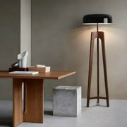 Wildwood Loop Wood Dome Table & Floor Lamp — gallery image 6