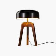 Wildwood Loop Wood Dome Table & Floor Lamp — gallery image 1
