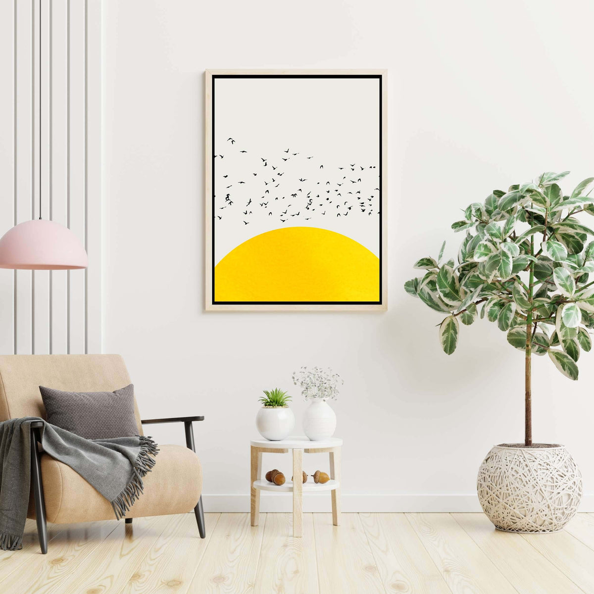 Kingsley Axis Bird Canvas Wall Art — gallery image 8