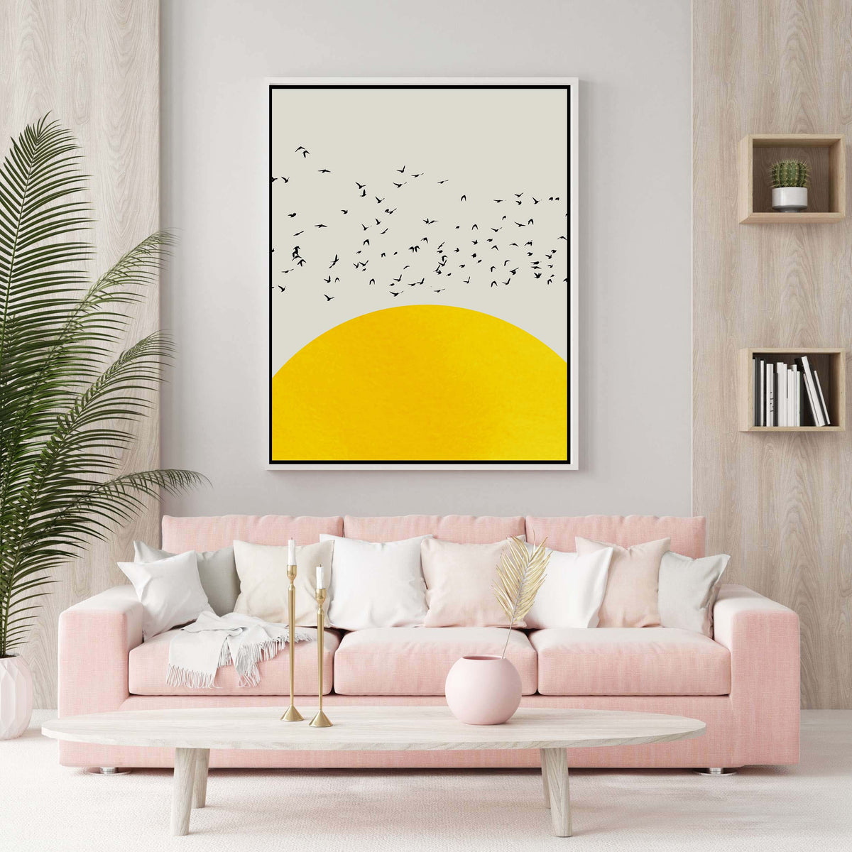 Kingsley Axis Bird Canvas Wall Art — gallery image 4