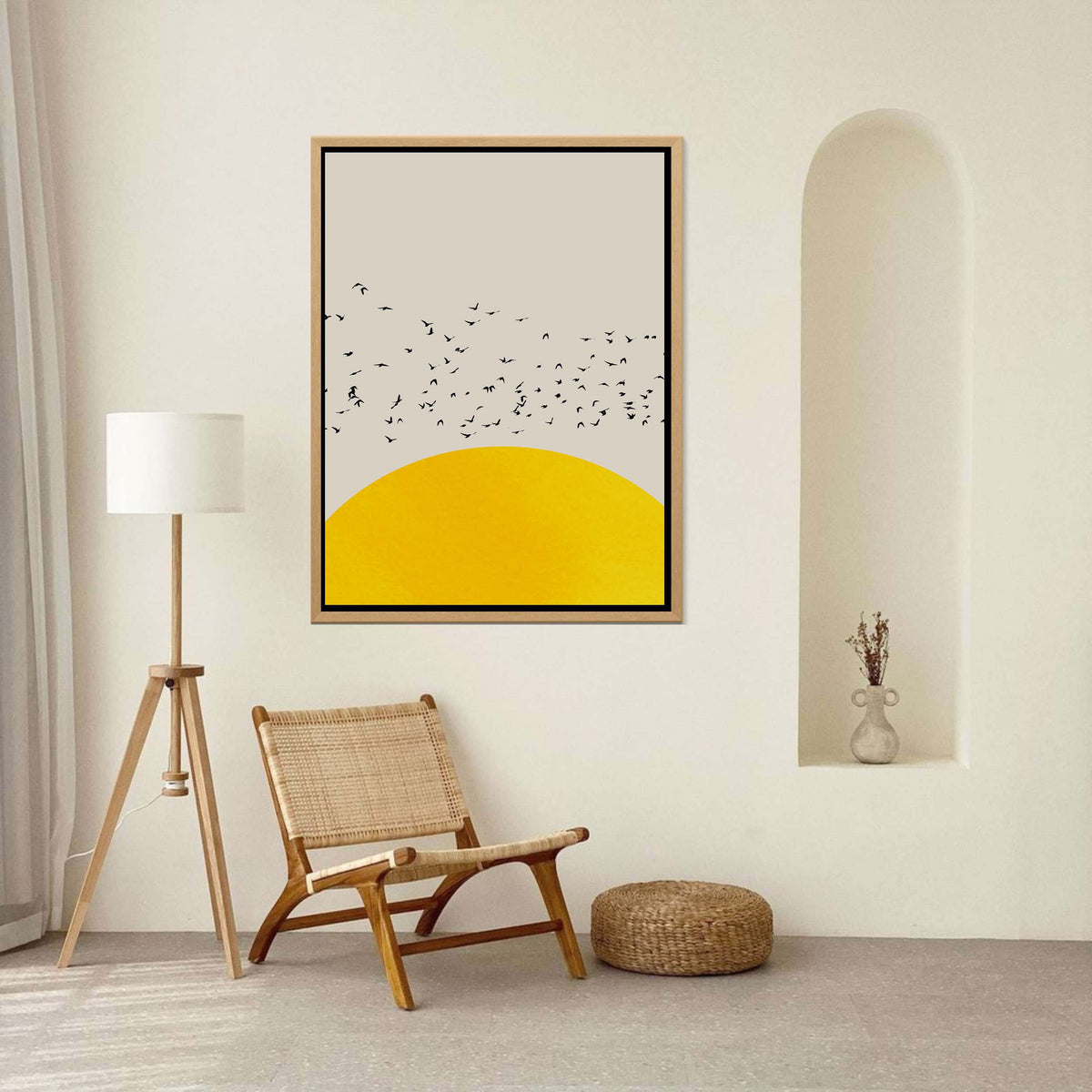 Kingsley Axis Bird Canvas Wall Art — gallery image 3