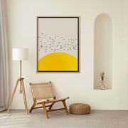 Kingsley Axis Bird Canvas Wall Art — gallery image 3