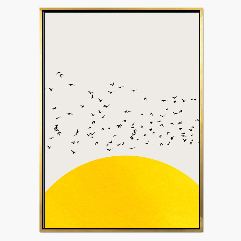 Kingsley Axis Bird Canvas Wall Art — gallery image 1