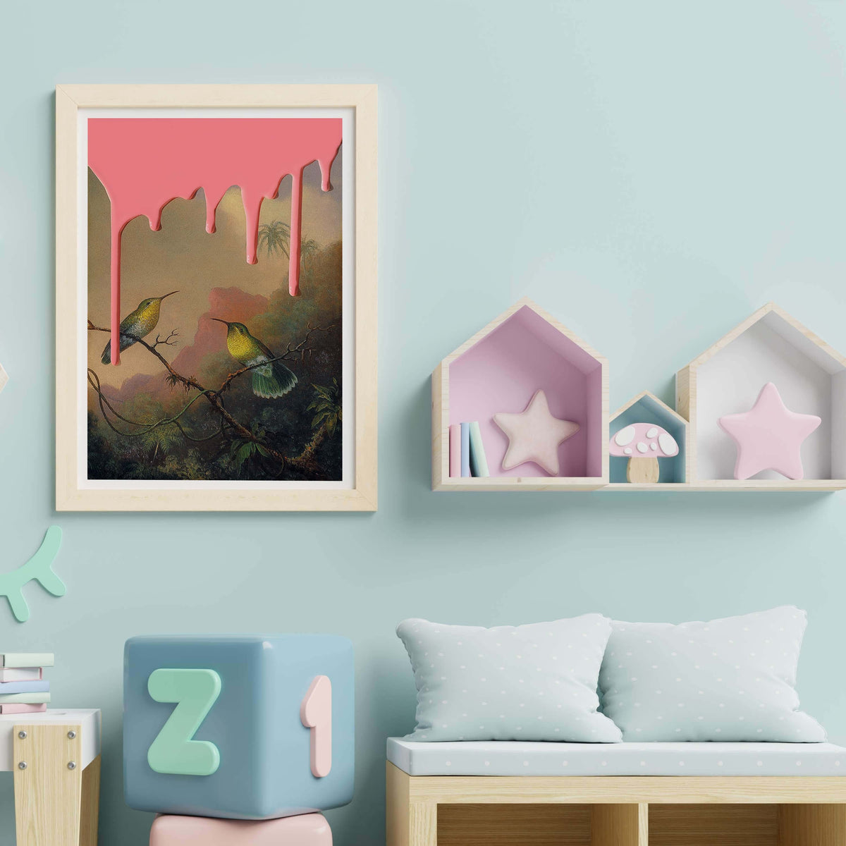 
Lámina decorativa de pared de aves Eastmere Loop — foto 17