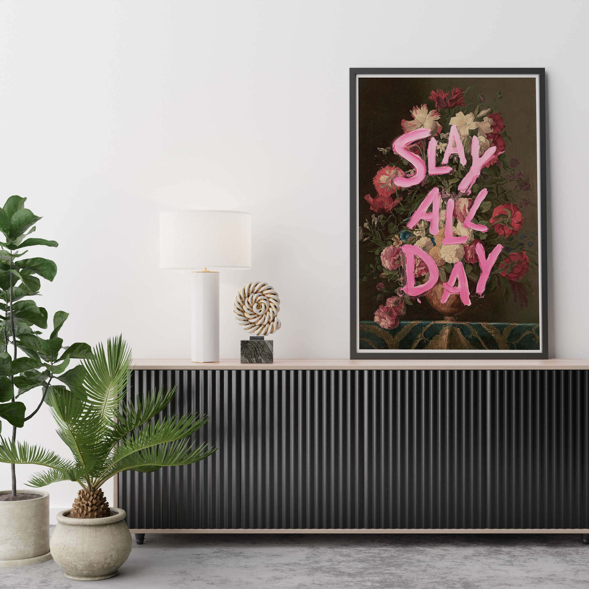 Westcott Loop Floral Wall Art Print — gallery image 3
