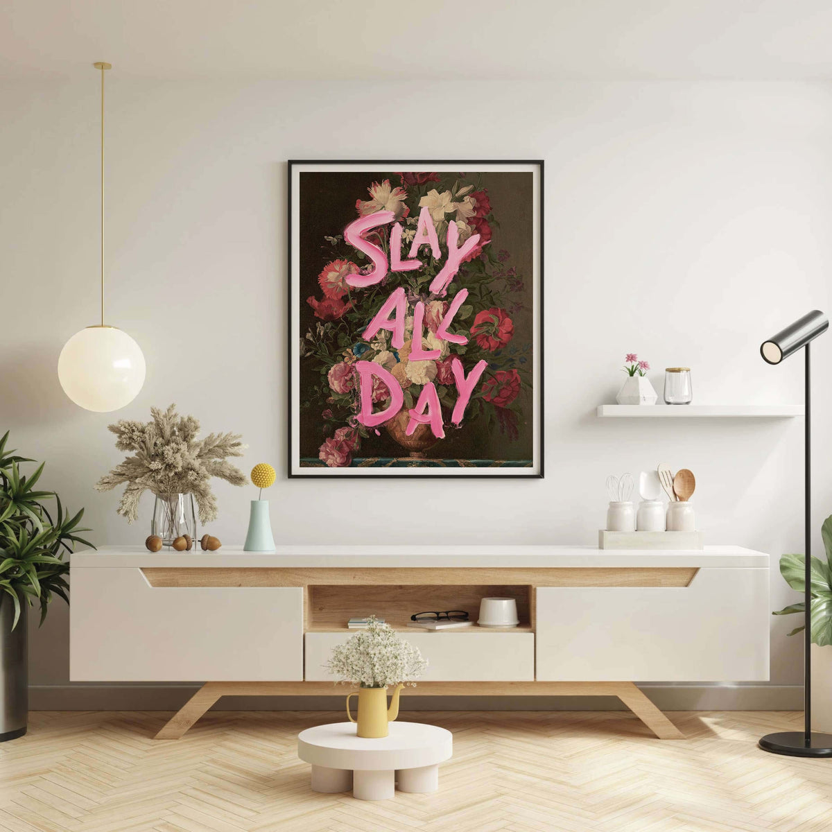 Westcott Loop Floral Wall Art Print — gallery image 15