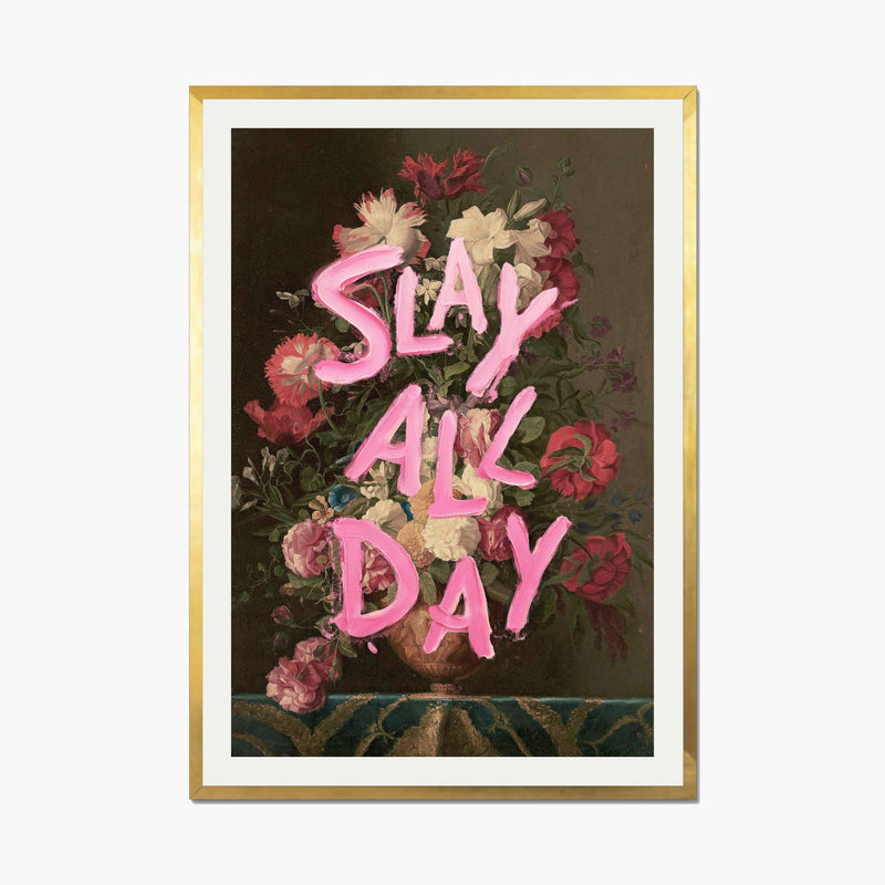 Westcott Loop Floral Wall Art Print — gallery image 1