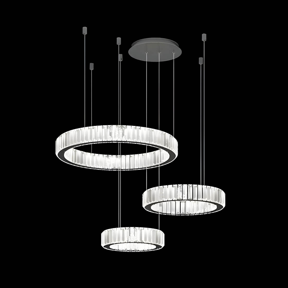 
Briarley Loop Crystal Ring Chandelier — photo 9