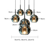 Cranford Loop Glass Globe Pendant Light — gallery image 27