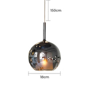 Cranford Loop Glass Globe Pendant Light — gallery image 42