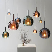 Cranford Loop Glass Globe Pendant Light — gallery image 7