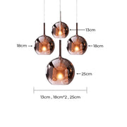 Cranford Loop Glass Globe Pendant Light — gallery image 32