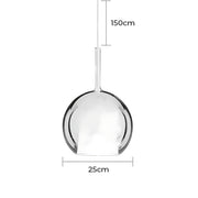 Cranford Loop Glass Globe Pendant Light — gallery image 49