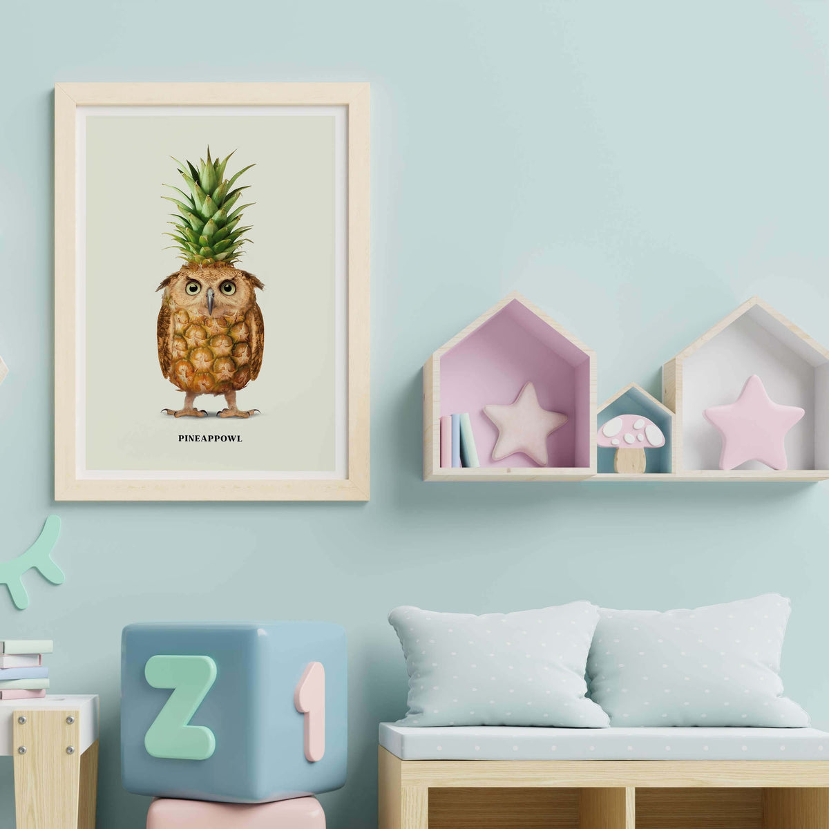 Fernwood Loop Owl Wall Art Print — gallery image 18