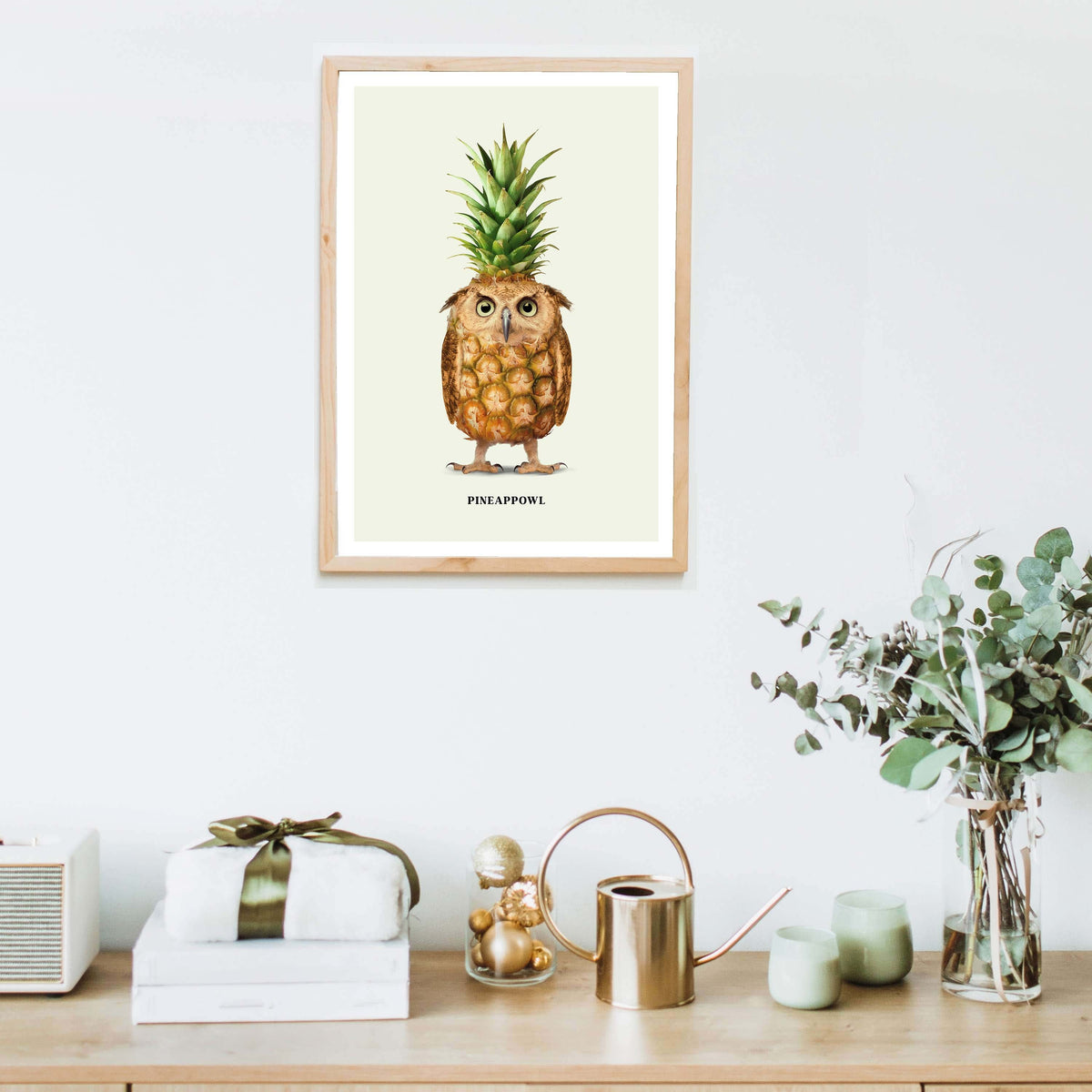 Fernwood Loop Owl Wall Art Print — gallery image 7