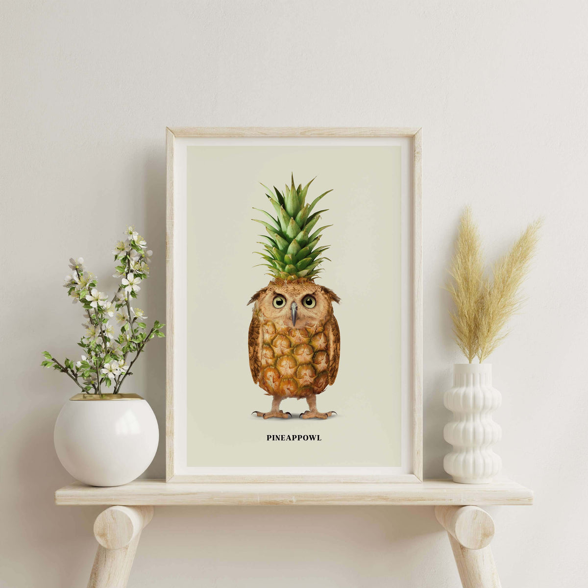 Fernwood Loop Owl Wall Art Print — gallery image 3