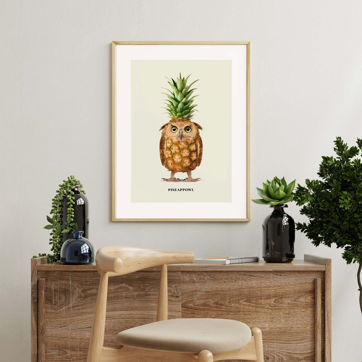 Fernwood Loop Owl Wall Art Print — gallery image 15