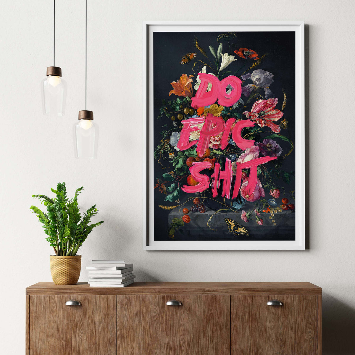 Langford Loop Typography Wall Art Print — gallery image 2