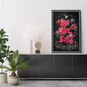 Langford Loop Typography Wall Art Print — gallery image 3