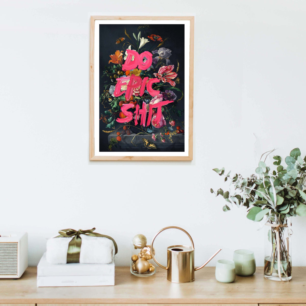 Langford Loop Typography Wall Art Print — gallery image 5