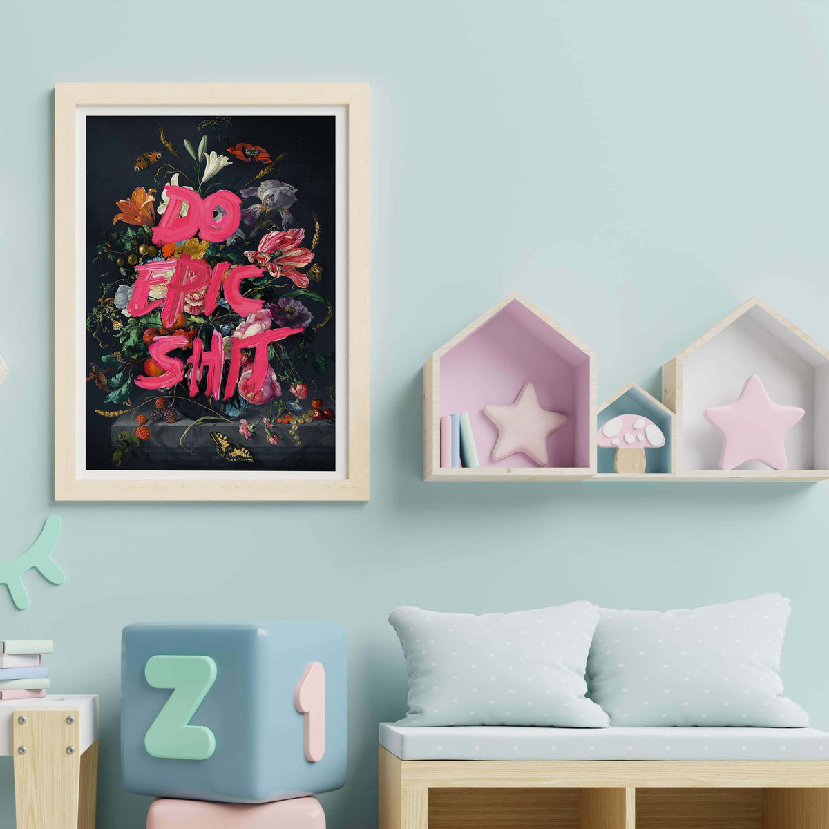 Langford Loop Typography Wall Art Print — gallery image 18