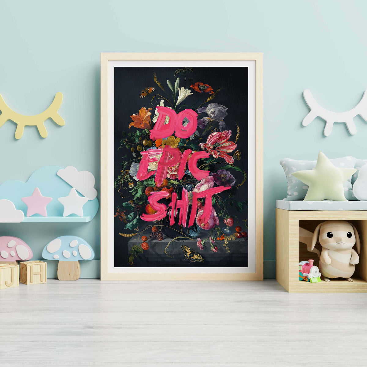 Langford Loop Typography Wall Art Print — gallery image 17