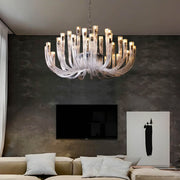 Mossley Loop Glass Chandelier — gallery image 4