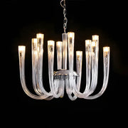 Mossley Loop Glass Chandelier — gallery image 9