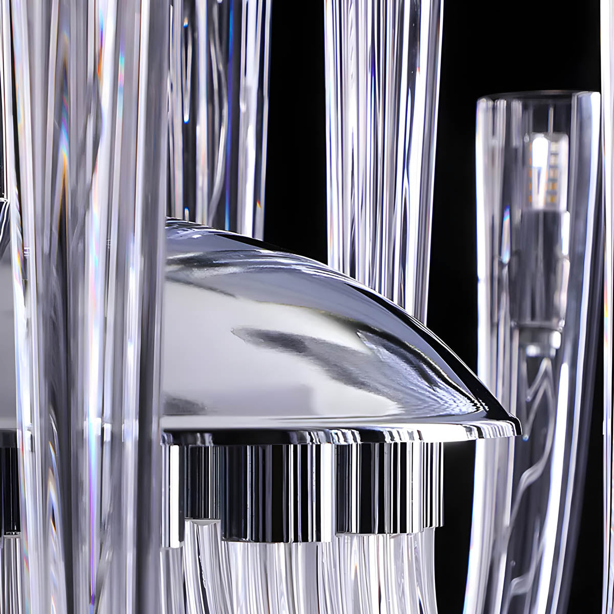 Mossley Loop Glass Chandelier — gallery image 10