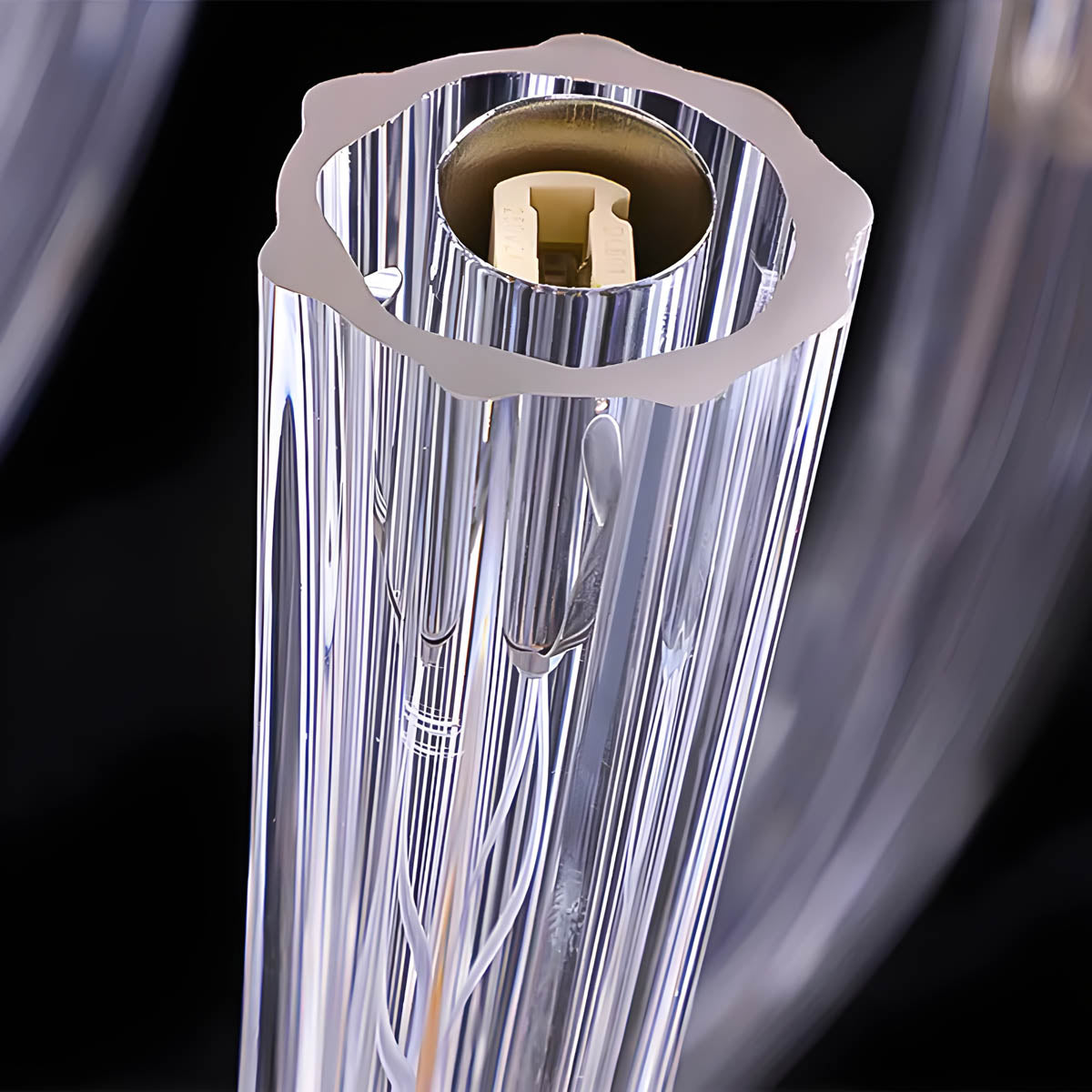 Mossley Loop Glass Chandelier — gallery image 11