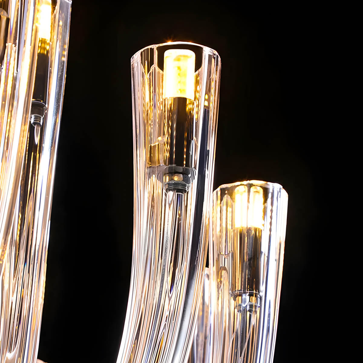 Mossley Loop Glass Chandelier — gallery image 12