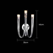 Mossley Loop Glass Chandelier — gallery image 13