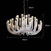 Mossley Loop Glass Chandelier — gallery image 17